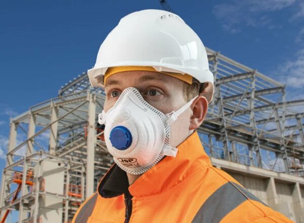 Støvmaske FFP3 m/ventil Moulded mask M632  (10 stk i pk) - Bilde 3