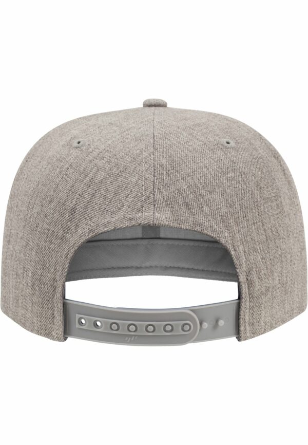 Flexfit Caps Classic Snapback Lys Gråmelert - Bilde 4