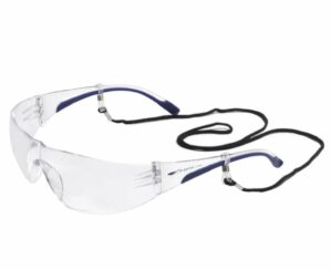 JSP Vernebrille EyeMax m/styrke +1,5 Klar Bifocal