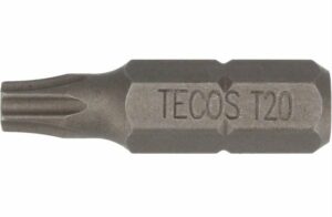Tecos Bits TX20 x 25mm x 1/4" Stål S2  3pk
