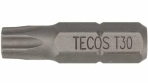 Tecos Bits TX30 x 25mm x 1/4" Stål S2  10pk