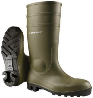 UTGÅTT!  Dunlop Vernestøvel Protomastor Str 42 Grønn S5 142VP (6par i kart) BRUK 10305505000134