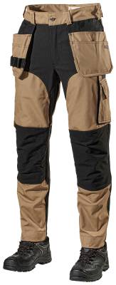 L.Brador Håndverksbukse 1052PB Stretch Khaki