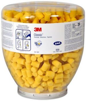 3M EAR Ørepropp Classic Refill PD-01-001 til One Touch dispenser 1000pk