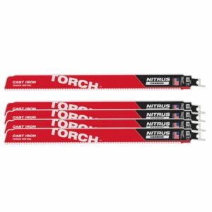 Milwaukee Bajonettsagblader TCT Torch Nitrus 300 x 8 TPI  5pk