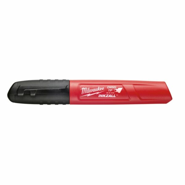 Milwaukee Merkepenn Permanent kantet spiss 4,8mm Sort Inkzall  (20 stk i pk)