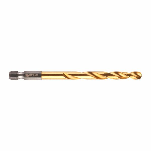 Milwaukee Metallbor 6,5mm HSS-G TIN HEX Shockwave