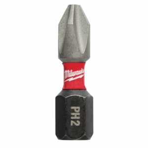 Milwaukee Bits PH2 x 25mm Shockwave  2pk