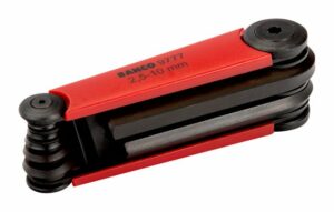 Bahco Unbrakosett/Foldesett 2,5-10mm BE-9777  (6 stk i pk)