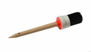 A-Collection Malerkost Rund 40mm Treskaft  (30 stk i kart)
