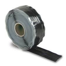 Tape Vulkaniseringstape 50mm x 10m  Svart Vulktape  (18 ruller i kart)