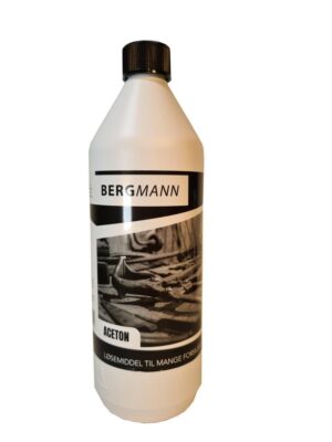Bergmann Aceton 1L  (12 stk i esk)