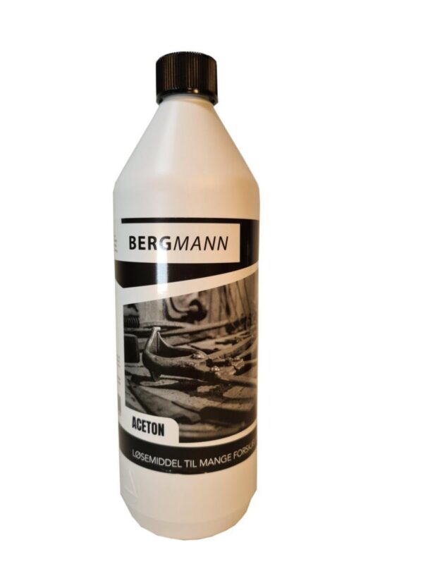 Bergmann Aceton 1L  (12 stk i esk)