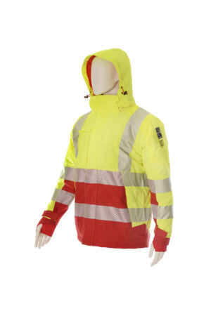 Norlight Vinterjakke Odin Stretch Gul/Sort Kl.2 Risa